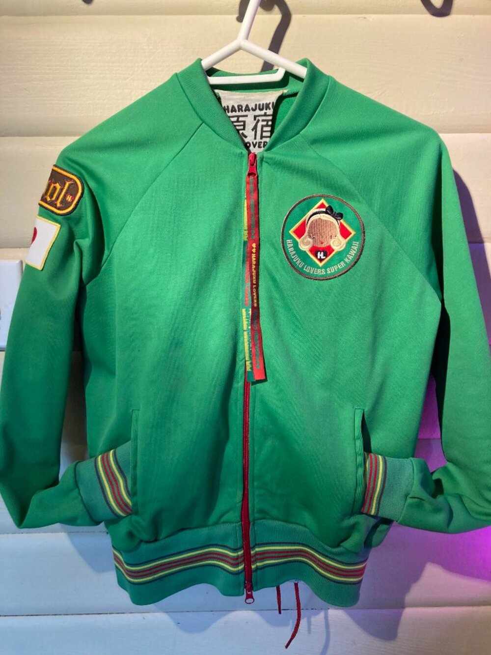 Harajuku Lovers "Our love is the real thing" Rare Tour Tracksuit